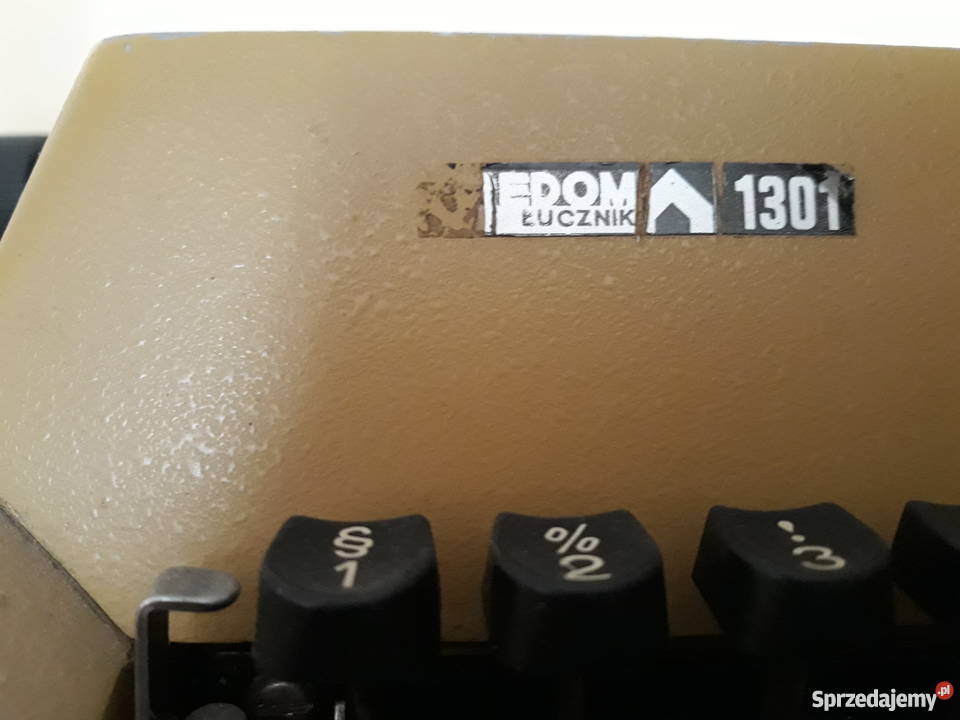 maszyna do pisania PRL Predom Łucznik 1301 Antykwariat Olsztyn