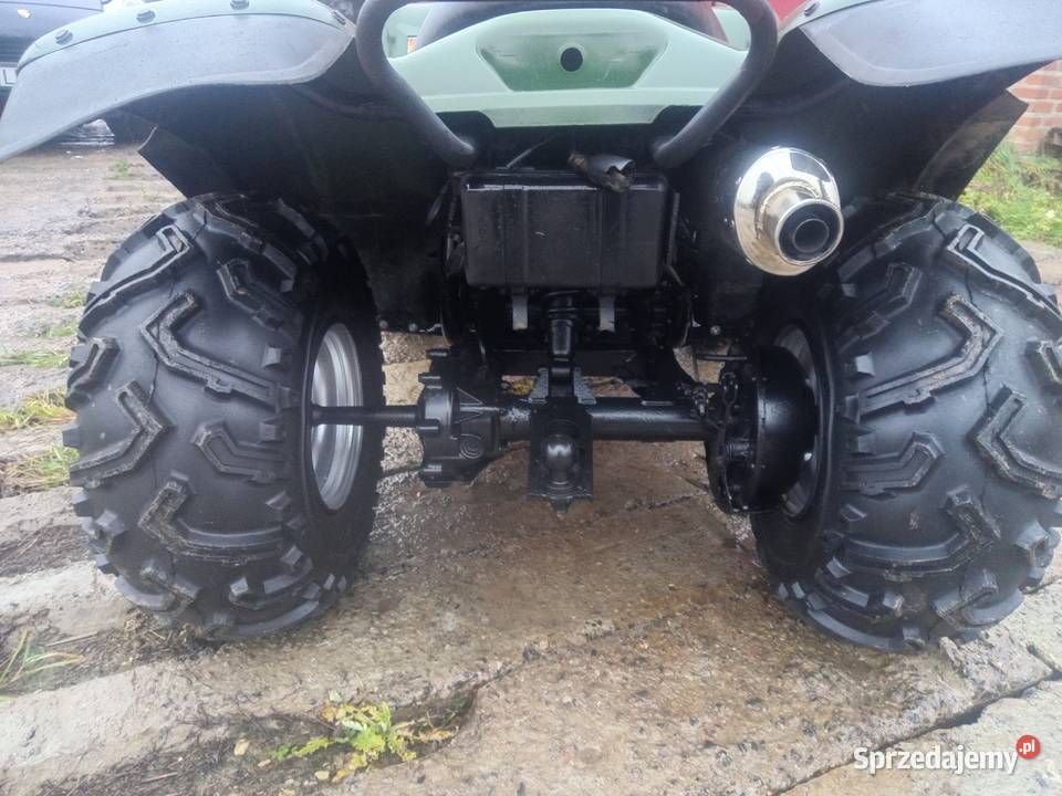 kawasaki kvf 400 4x4 nowe opony transport Lublin