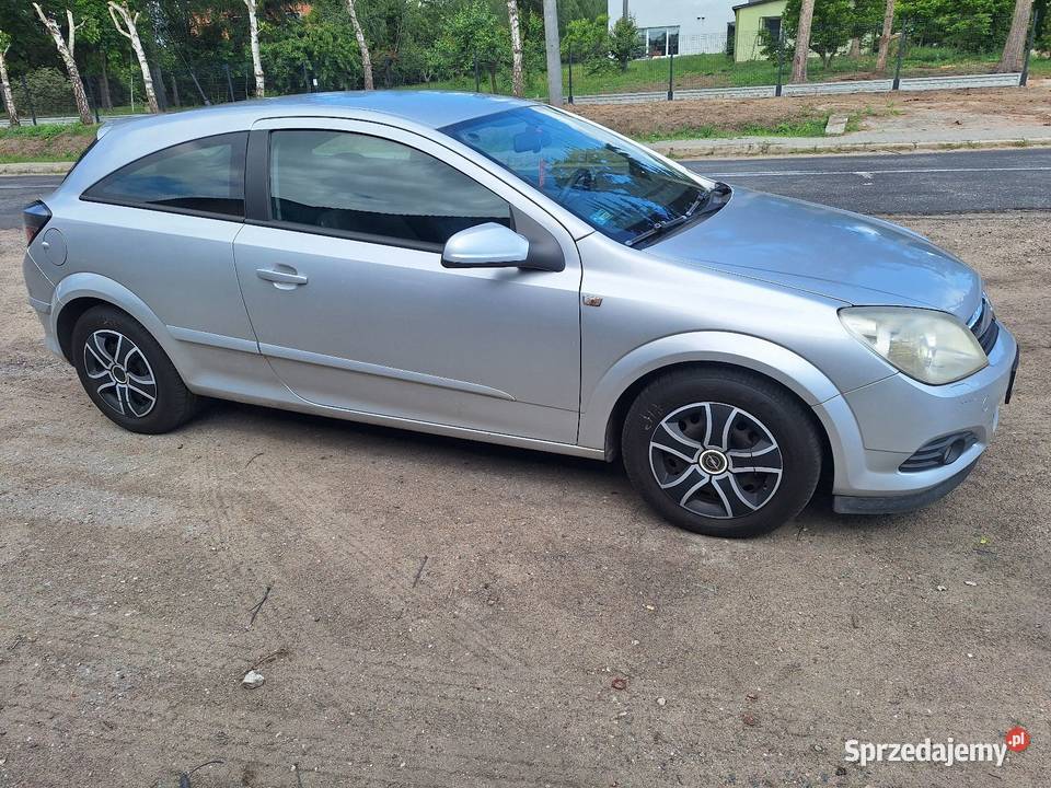 Opel Astra H GTC 14 benzyna 90 Z14XEP kurtyny powietrzne kujawsko-pomorskie Choceń