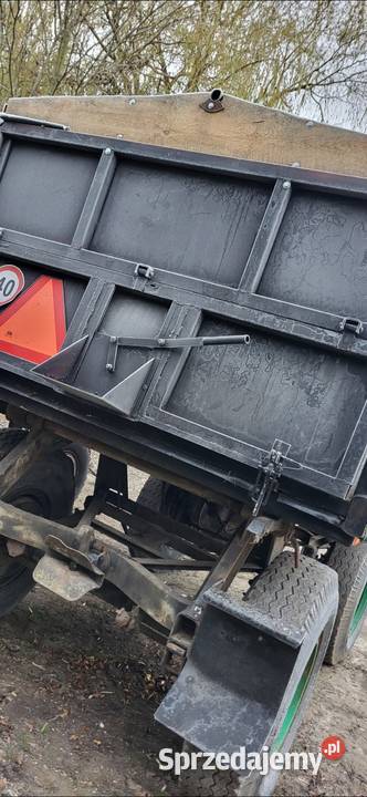 przyczepa wywrotka na 3strony mazowieckie Gostynin sprzedam