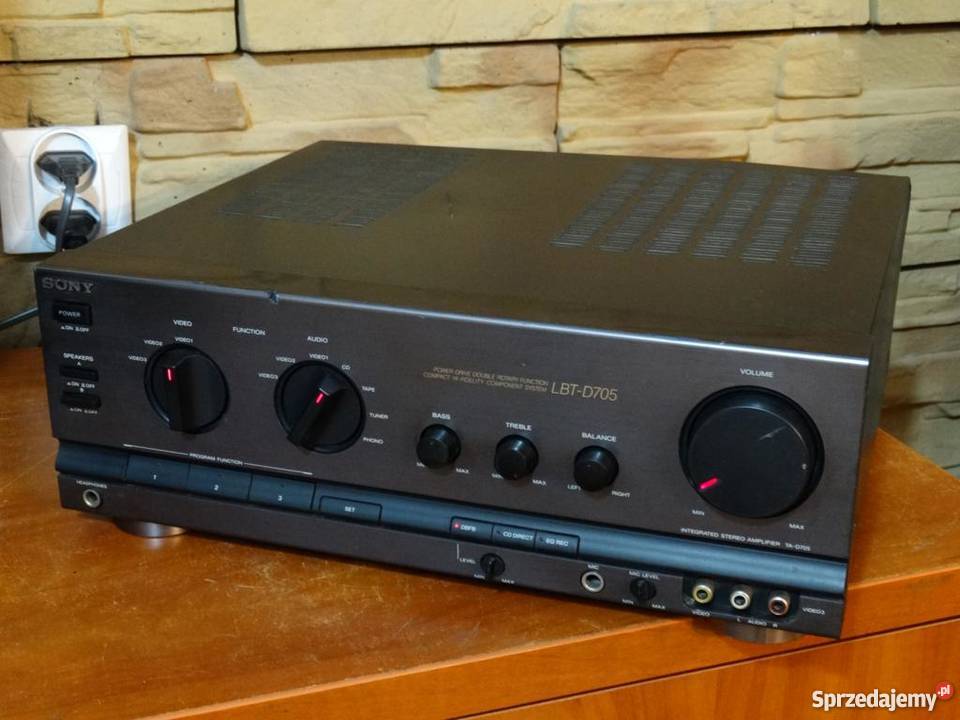 Wzmacniacz Sony TAD705 sprawny i mocnyWYSYŁKA podkarpackie