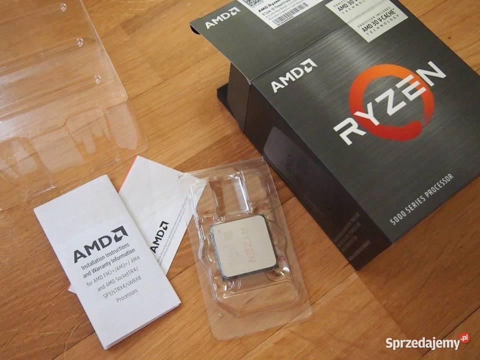 AMD Ryzen 7 5800X3D 34 GHz AM4 3400MHz Procesory Warszawa sprzedam