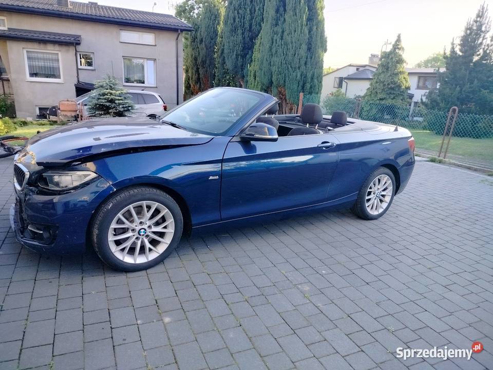 BMW 220i cabrio 16r Benzyna 20 biturbo klima Seria 2 Radomsko