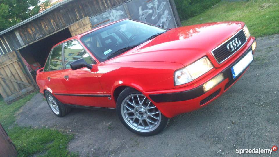 Zadbane Audi 80 20 ABK aluminiowe felgi Bielsk Podlaski