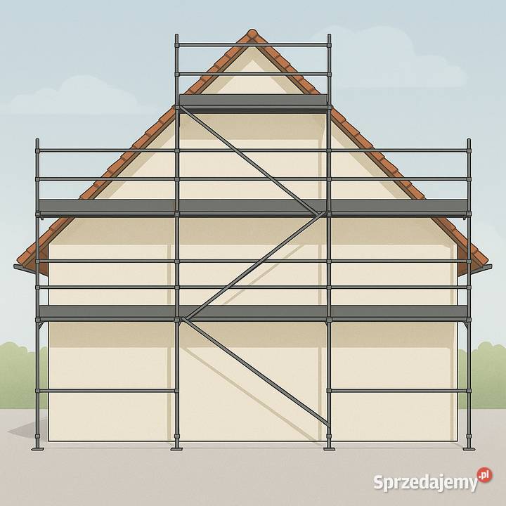 Wynajem rusztowania elewacyjnego Baumann Layher Nakło nad Notecią