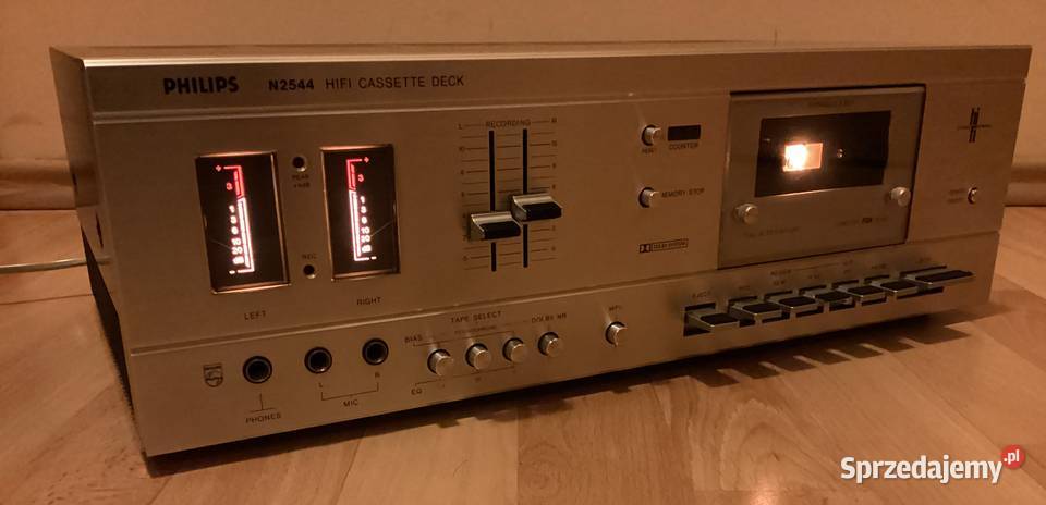 Magnetofon Deck Odtwarzacz PHILIPS N254400 Do Gdynia