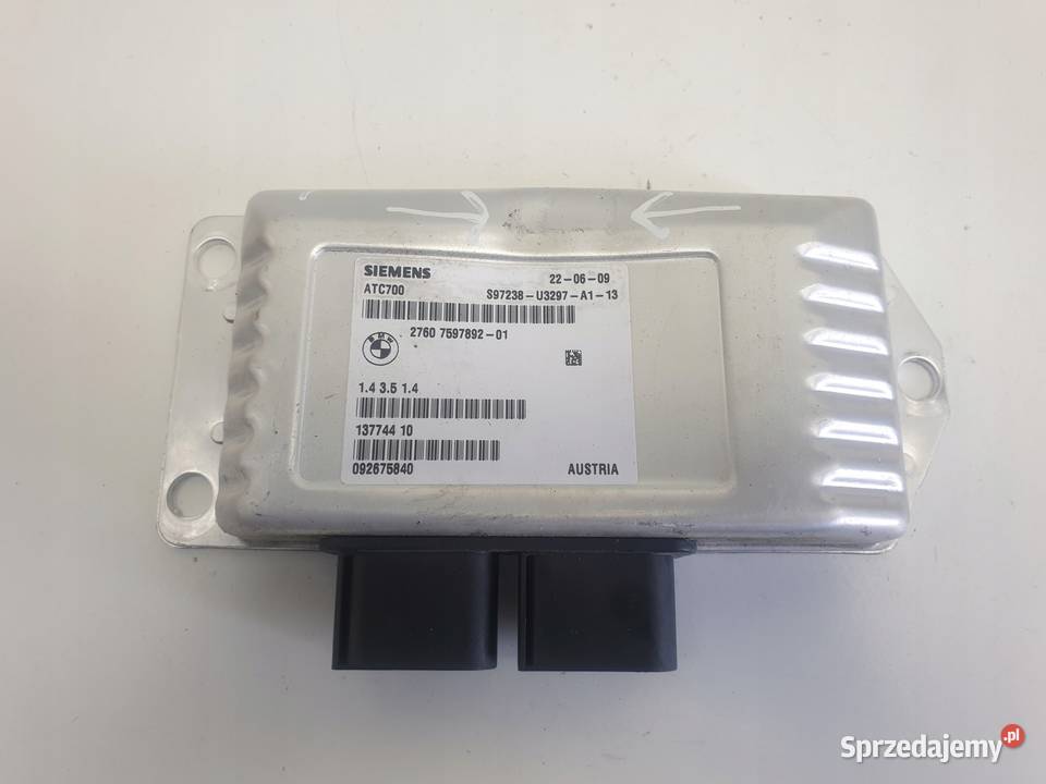 BMW X6 E71 30 D STEROWNIK SKRZYNI BIEGÓW 7597892 osobowe Janów