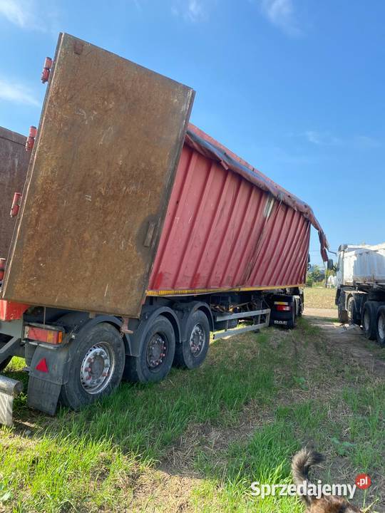 Naczepa stalowa GrasGS Hardox USZKODZONA mazowieckie Sokołów Podlaski