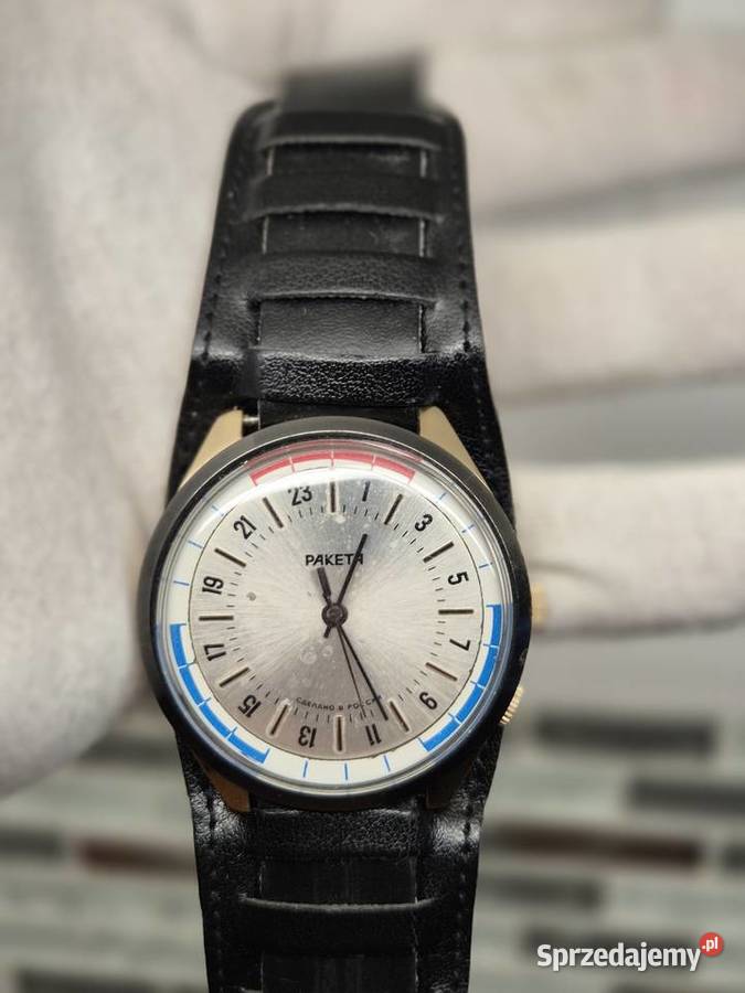 Męski zegarek mechaniczny Raketa 24h Au