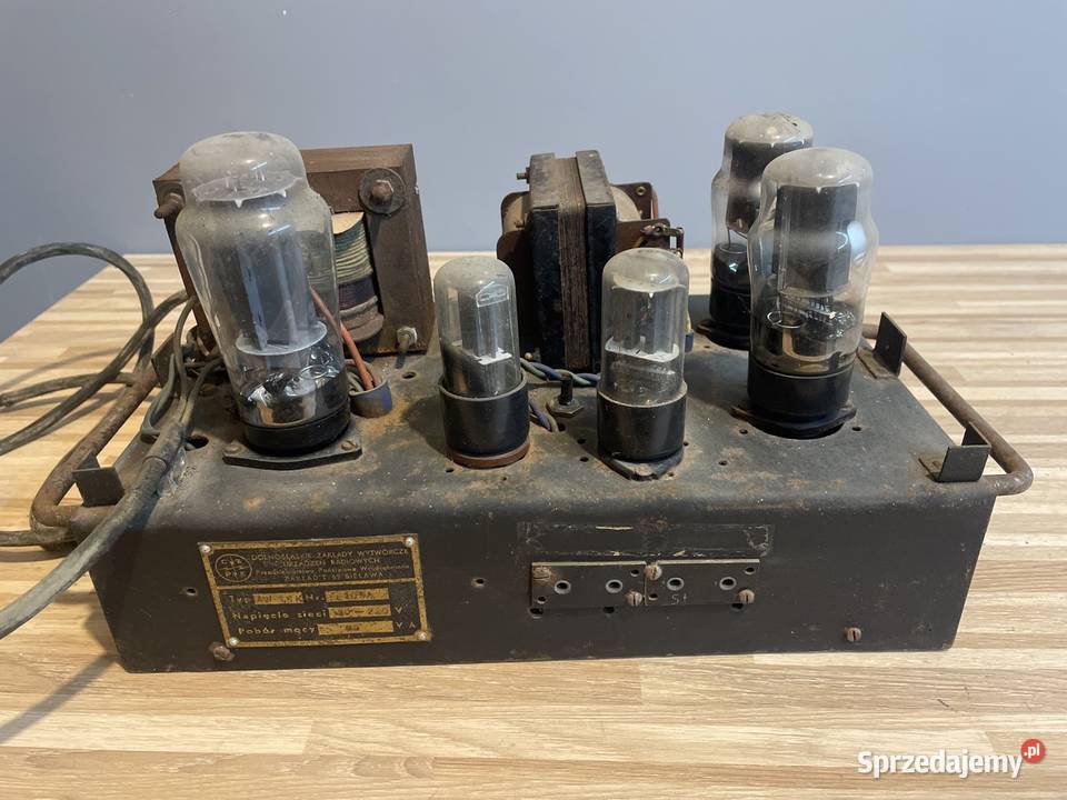 Wzmacniacz lampowy AW 15K DZWUR Diora zachodniopomorskie Koszalin