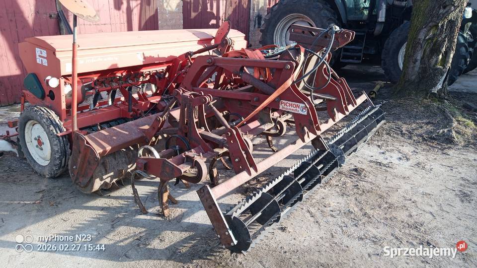 Agregat uprawowo siewny 3m Ostrówek