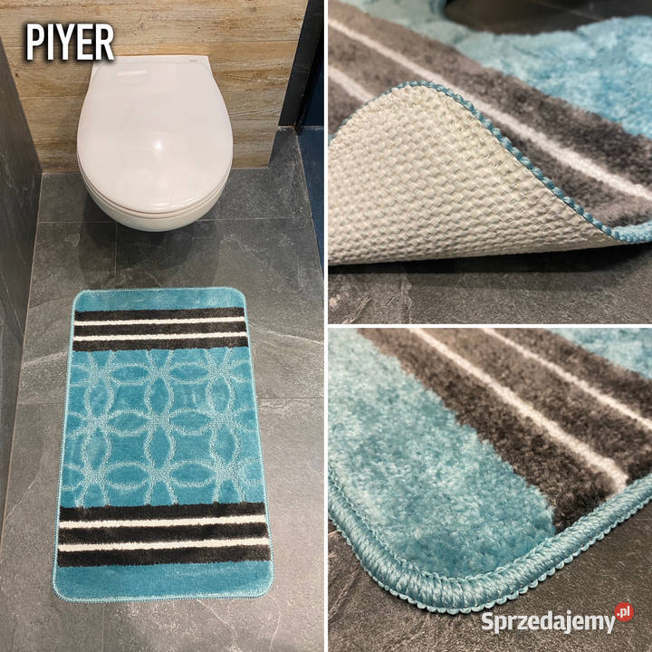 DYWANIK ŁAZIENKOWY 50X80 PIYER ANTYPOŚLIZOGWY 1 podlaskie