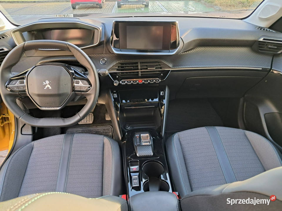 Peugeot 208 E Allure Pack EV 136 II 2019 asystent pasa ruchu Ostrołęka