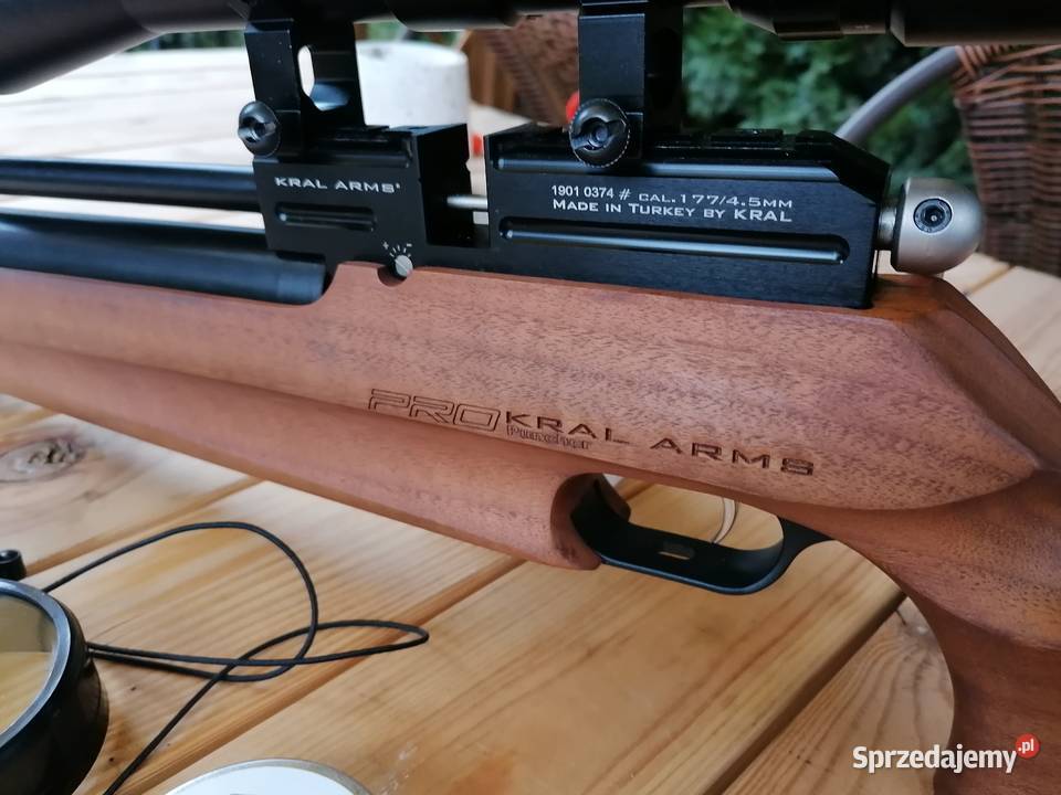 Wiatrówka PCP Kral Puncher PRO 45mm luneta Częstochowa
