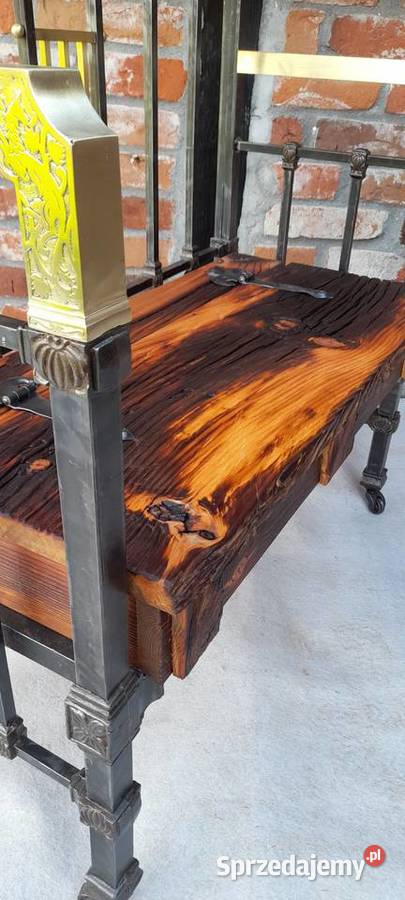 Ławka stare drewno mazowieckie Kamieńczyk