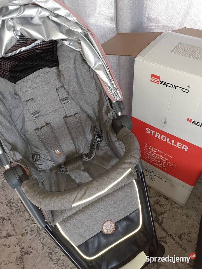 Wózek spacerowy espiro magic NOWY Aluminium Ostrów Mazowiecka