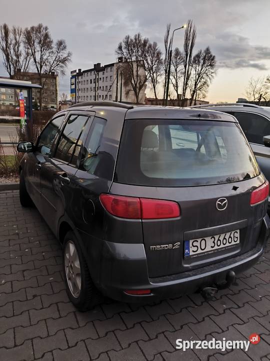 Mazda 2 dy 14 benzyna 59kw 166k przebieg 4/5 Sosnowiec