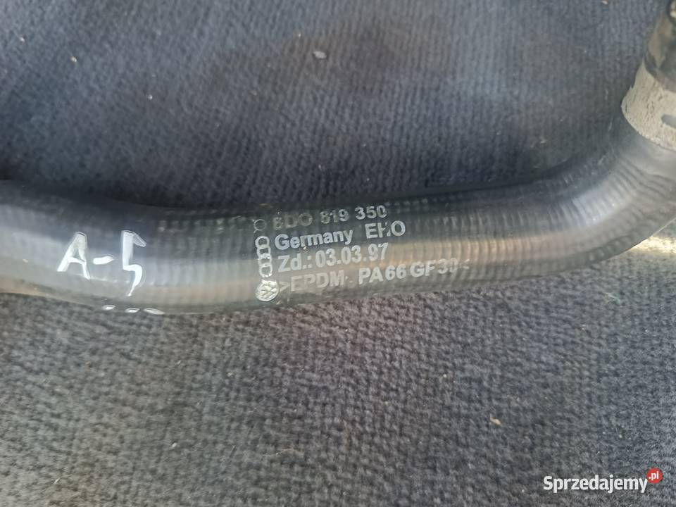 Wąż Nagrzewnicy 8D0 819 350 Audi A4 B5 a56