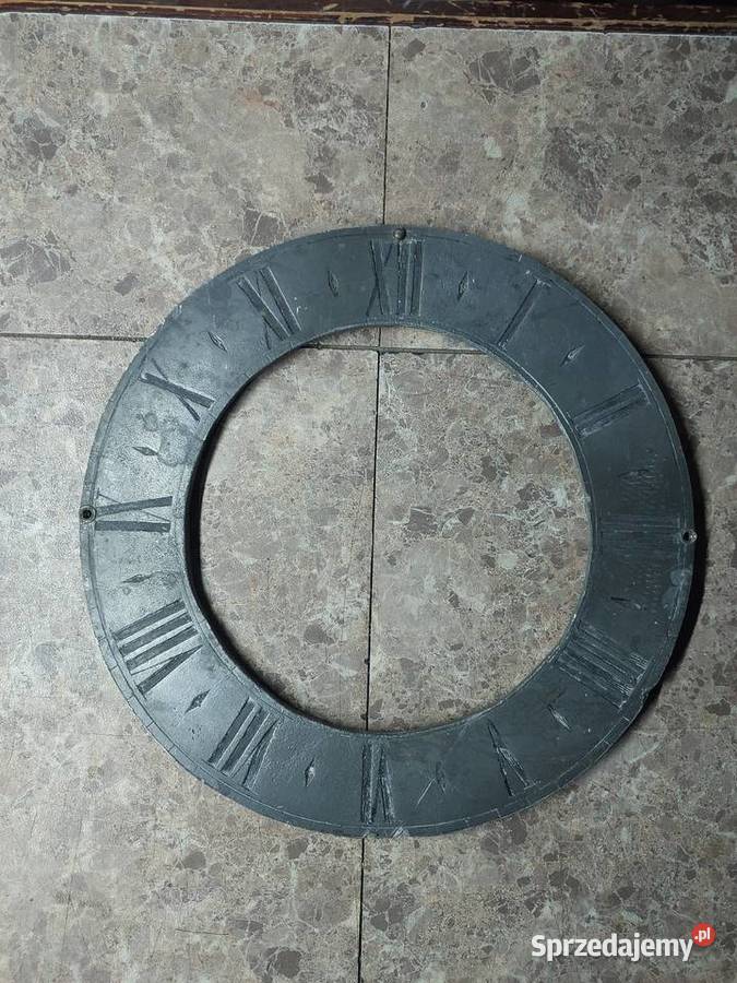 T133 Tarcza starego zegara pierścień godzinowy Tczew sprzedam