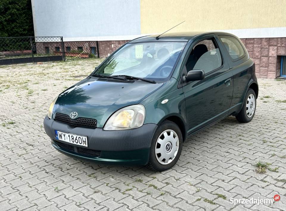 Toyota Yaris 11 Vti Benzyna 2002r 69KM Ostrów Mazowiecka