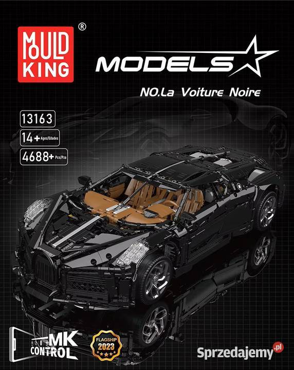 Mould king Technic RC Bugatti La Voiture Noire Milanówek