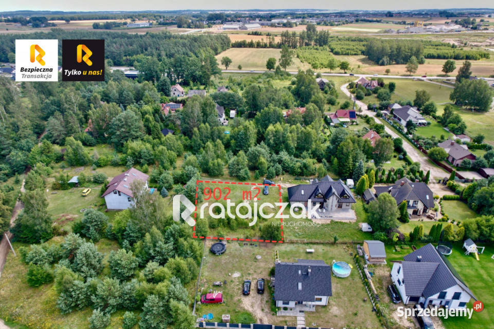 Grunt 902m2 Miszewko sprzedam