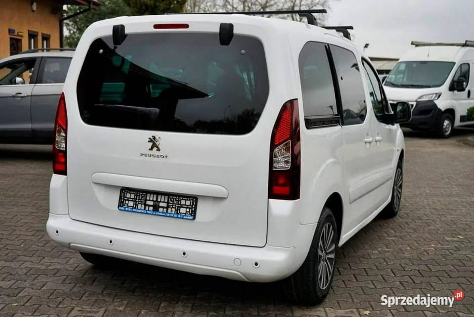 Peugeot Partner 16HDI 5 osób NAVI kamera serwis 4/5 Peugeot Płock