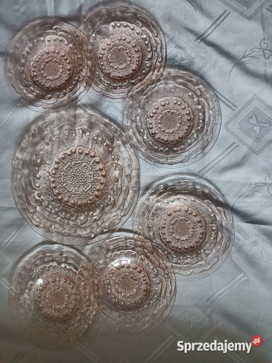 Komplet deserowy Flora Ząbkowice Porcelana i szkło Porcelana i szkło Gliwice