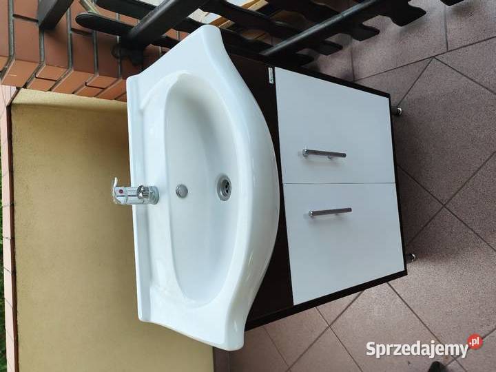 Sprzedam szafkę z umywalką lustro komplet Gniezno