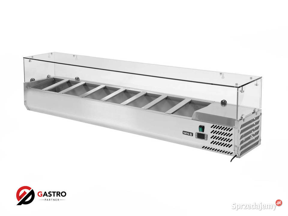 Nadstawka chłodnicza witryna nastawna 8 x 14 GN Ostrów Wielkopolski