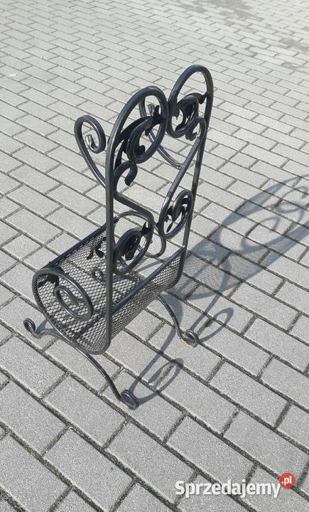 Kosz na drewno kominkowe do kominka kuty Dom i Ogród Gdynia