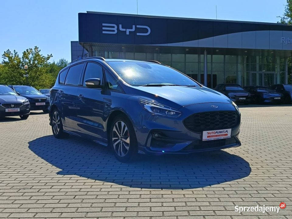 FORD S 2022r Alcantara Automat BLIS Kamera FV23 śląskie Rybnik