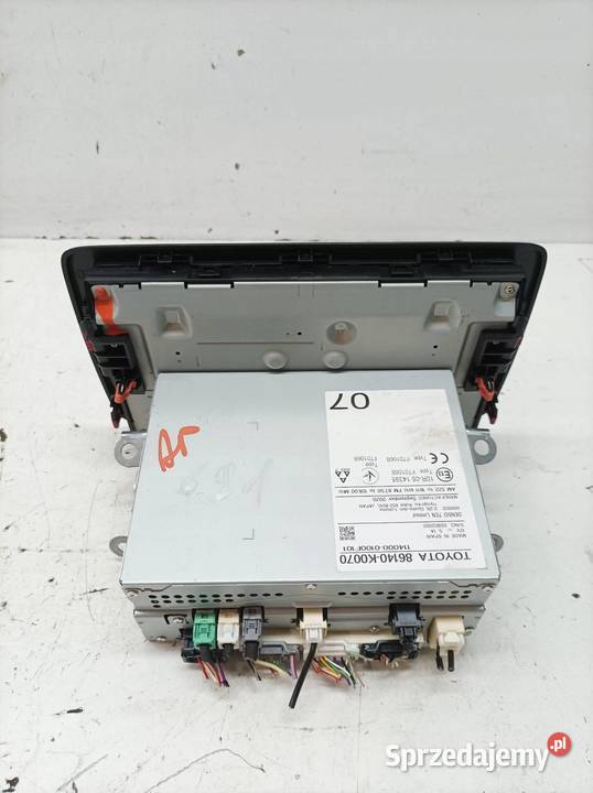 RADIO FABRYCZNE NAVI 86140K0070 Toyota Yaris IV świętokrzyskie