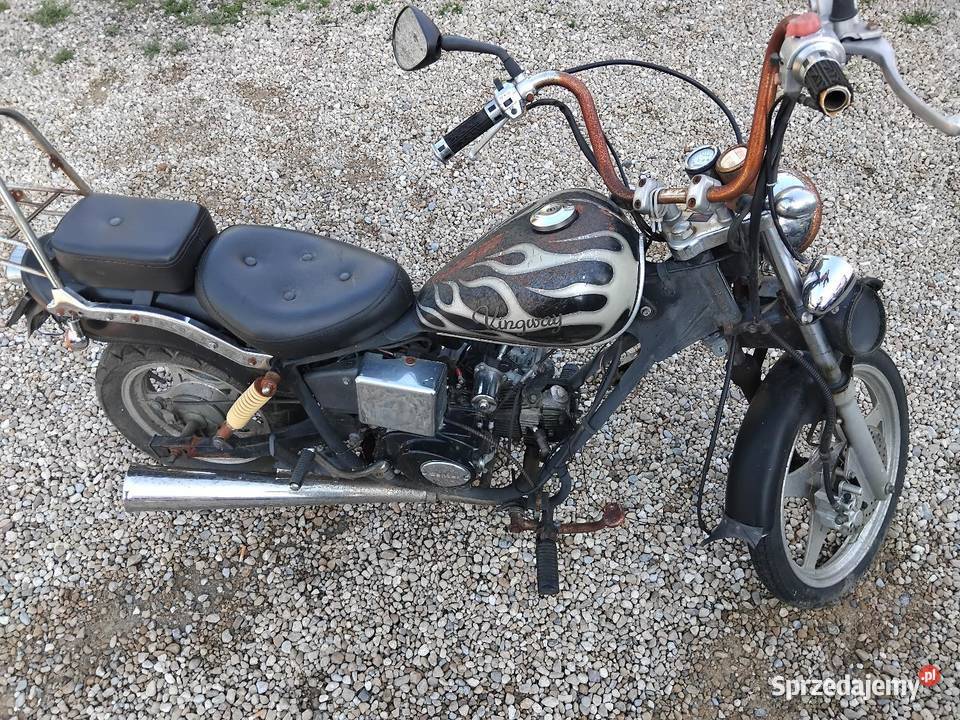 Chopper Kingway łoś 50 z papierami motorower małopolskie Konina