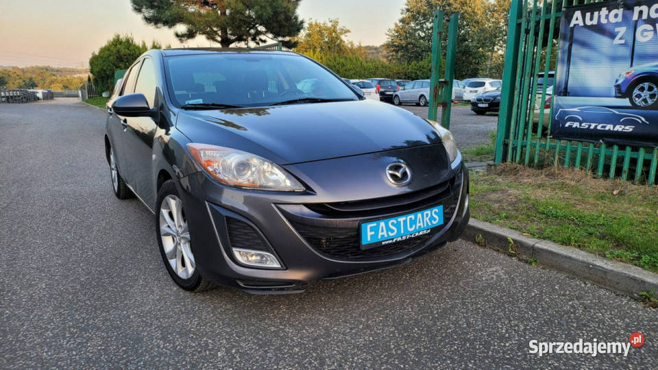 Mazda 3 na raty 750 bez BIK KRD FastCars II szary Kraków
