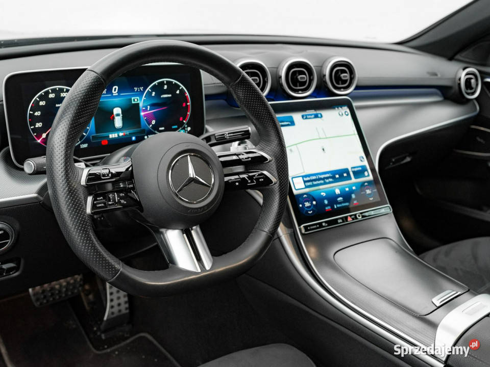Mercedes C 220 WD0386T220 d mHEV 4Matic AMG elektrycznie ustawiane fotele Gdańsk