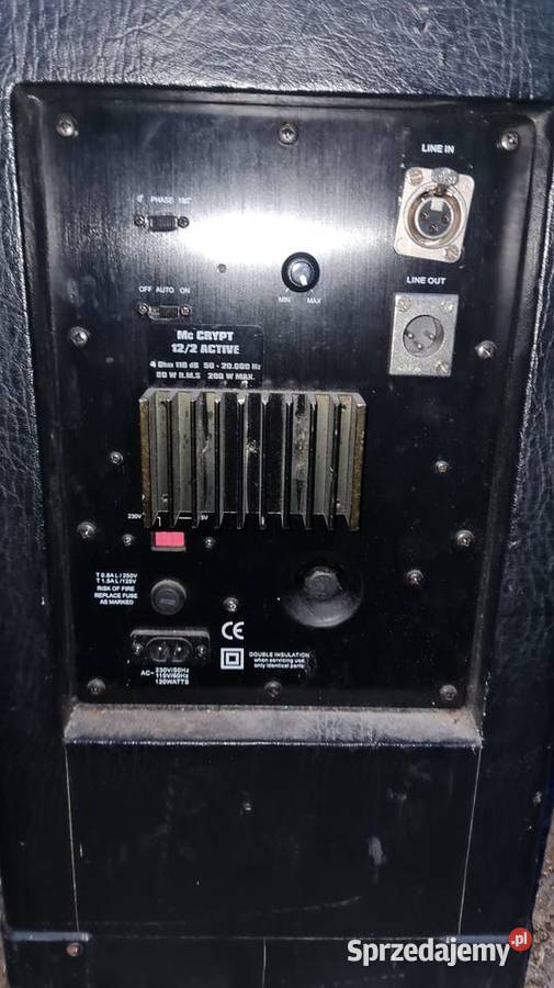 Głośniki estradowe Elektronika Kluczbork