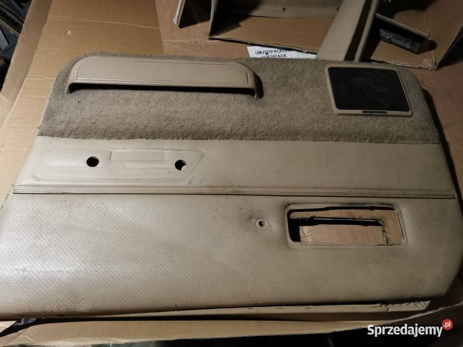 Boczki drzwi jeep XJ beżowe przedlift komplet łódzkie Łódź