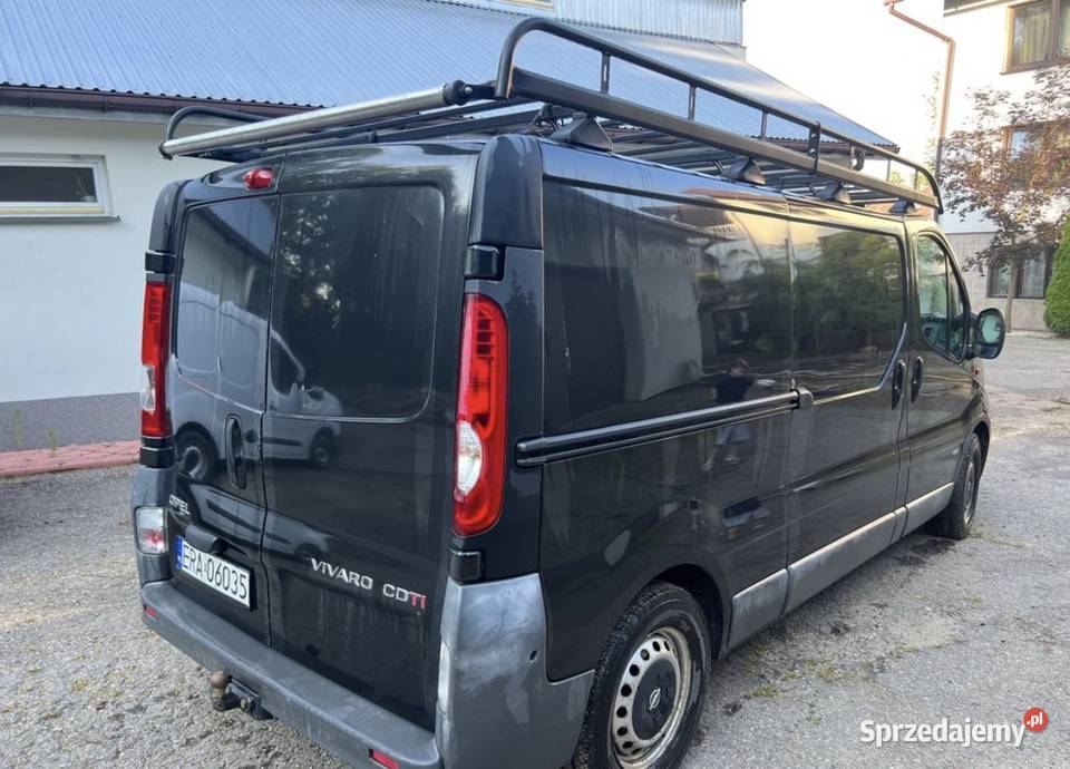 Opel Vivaro FV23 nie z budowlanki LONG podkarpackie Pilzno