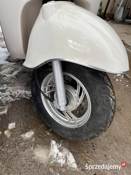 Skuter Retro 50 4 T benzyna z Niemiec 2017 pas napędowy Jelenia Góra