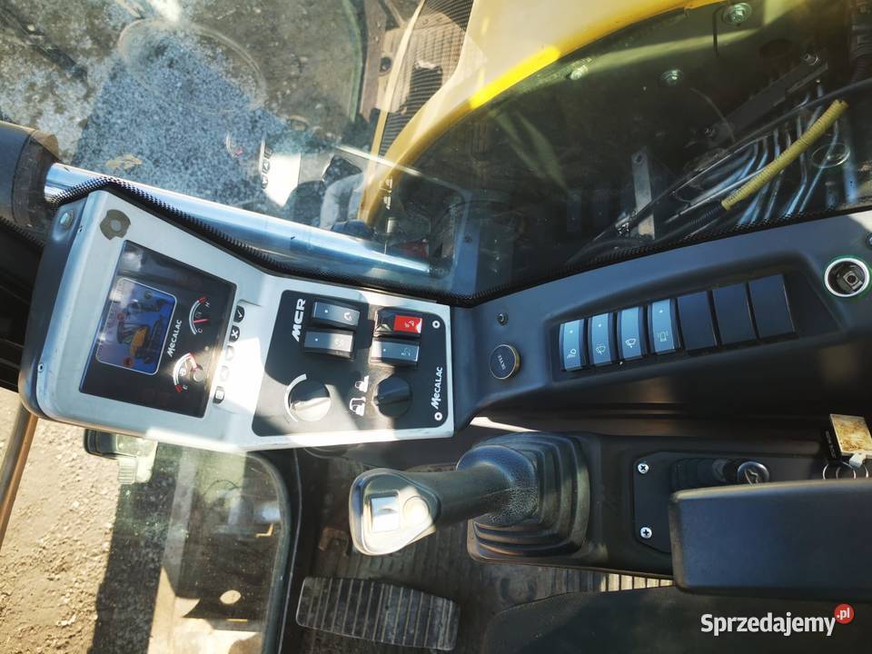 Koparka mecalac 6 M C R Pług Cieszyn