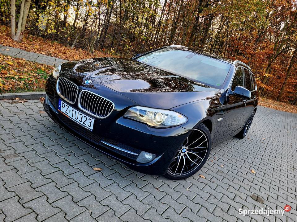 BMW 520d F11 2012r Panorama hak serwis automatyczna Stęszew sprzedam
