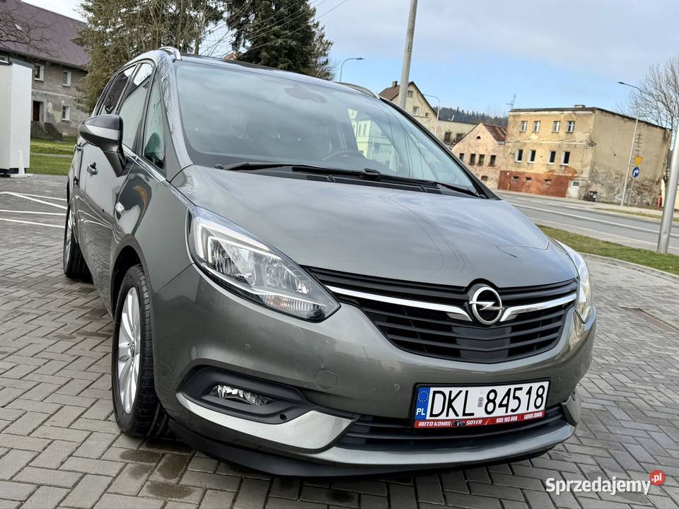 Opel Zafira Lift 7Foteli Ledy Nawigacja Kamera nieuszkodzony dolnośląskie Kłodzko