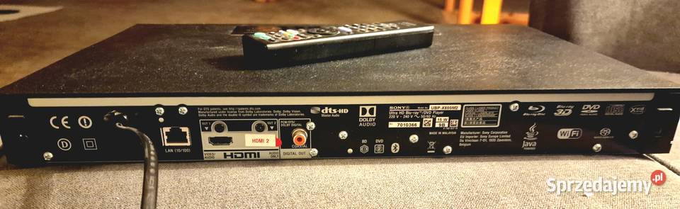 Odtwarzacz Sony UBP X800m2 mazowieckie Mszczonów