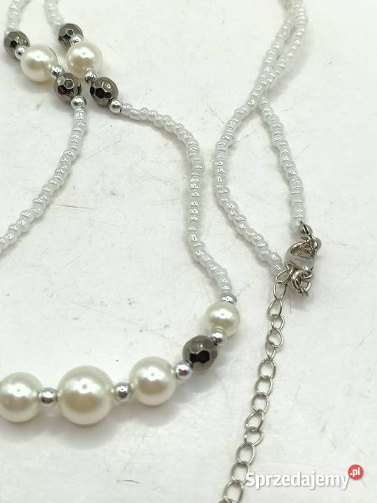 Naszyjnik koraleperłowe