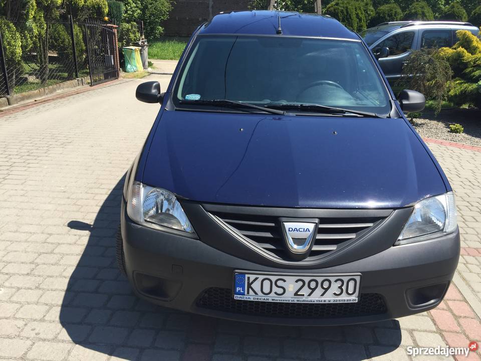 DACIA LOGAN VAN 15 DIESEL VAT23 CENTA BRUTT manualna Brzeszcze sprzedam
