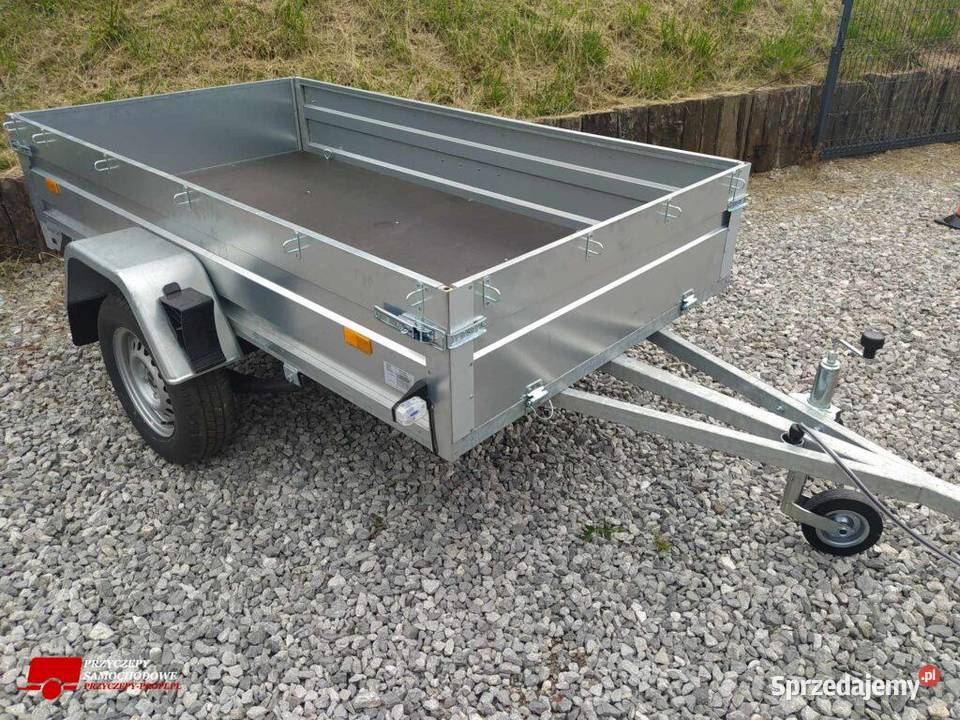 Spawana przyczepa lekka Fracht wym 210x125 towarowe Lublin