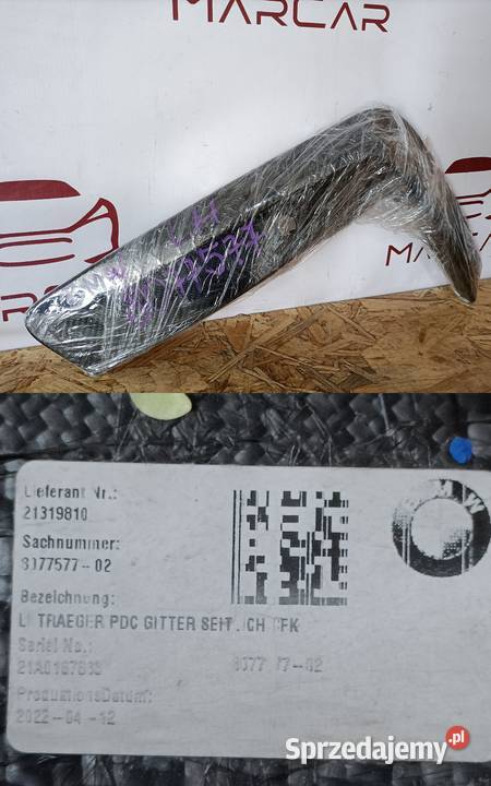 BMW 8 F91 F92 F93 OSŁONA KRATKI Z PDC CARBON osobowe Atrapy Pleszew sprzedam