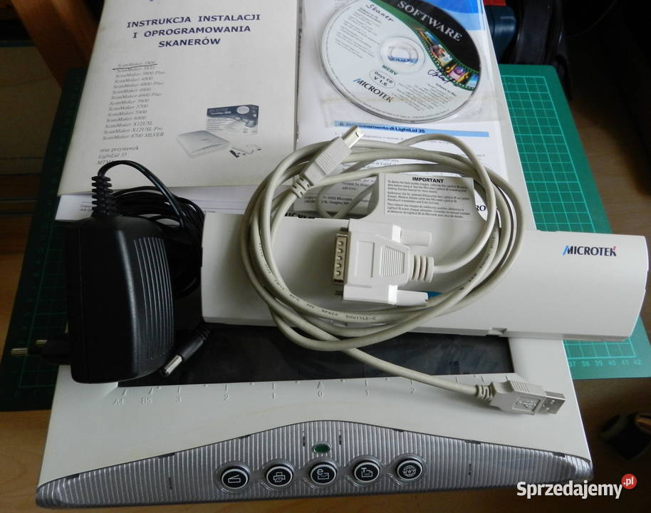 Skaner MICROTEK ScanMaker 3800 Elektronika Tarnobrzeg