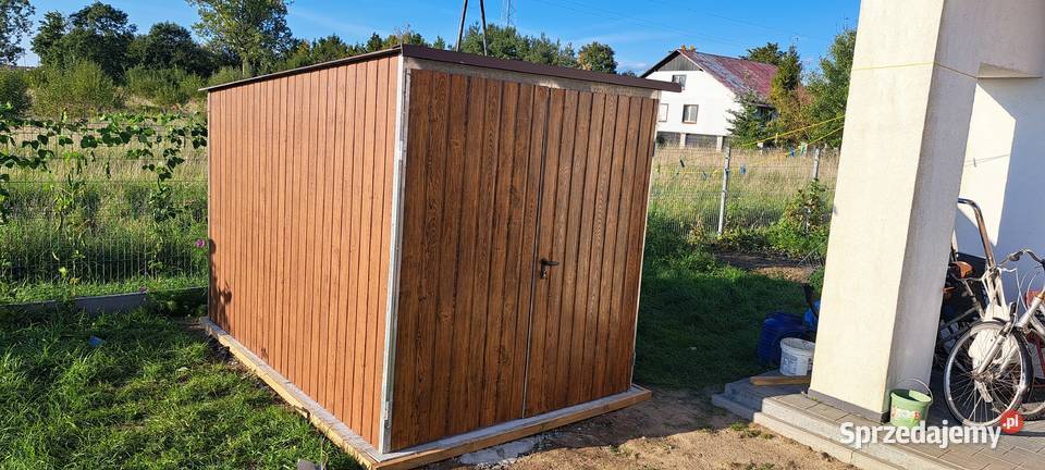 Garaż Blaszany Witaka Ogrodowa Schowek Ogrodowy Łask